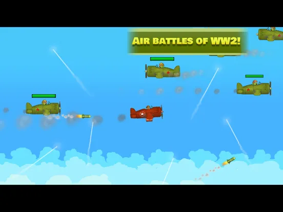 Zombie Planes World War Battle iPad  Screenshots