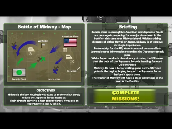 Zombie Planes World War Battle iPad  Screenshots