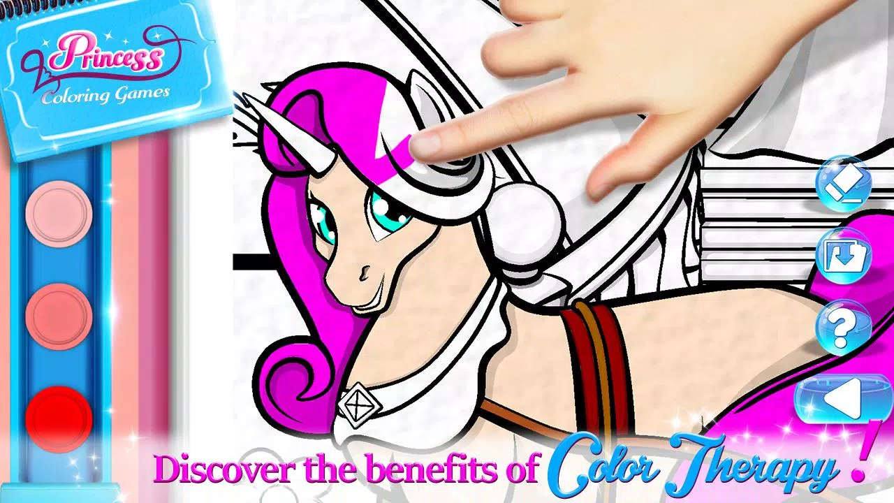Princess Coloring Book Games Free Screenshots