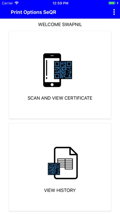 Print Options SeQR Scan應用截圖