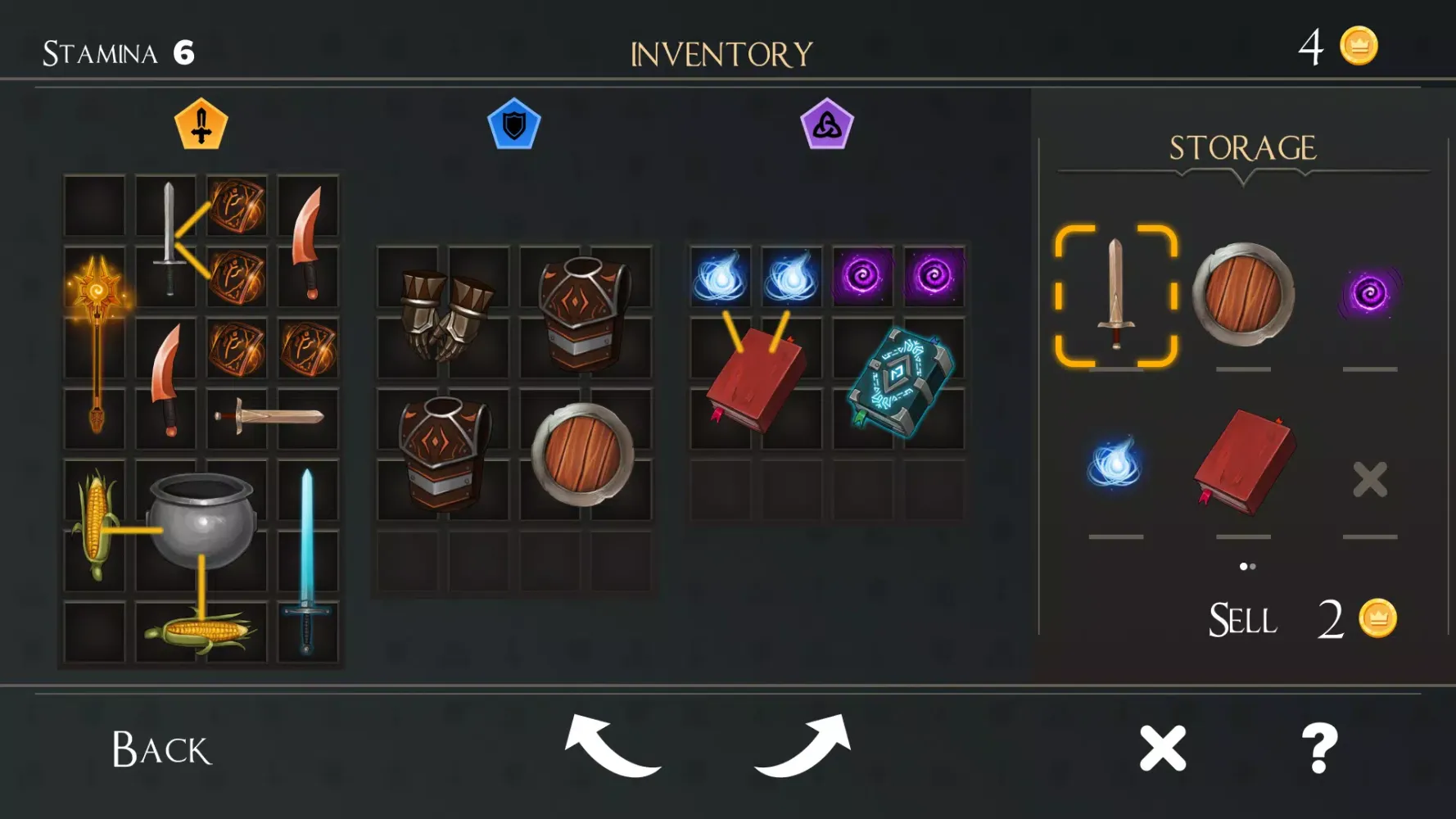 Capturas de tela do Backpack Duels