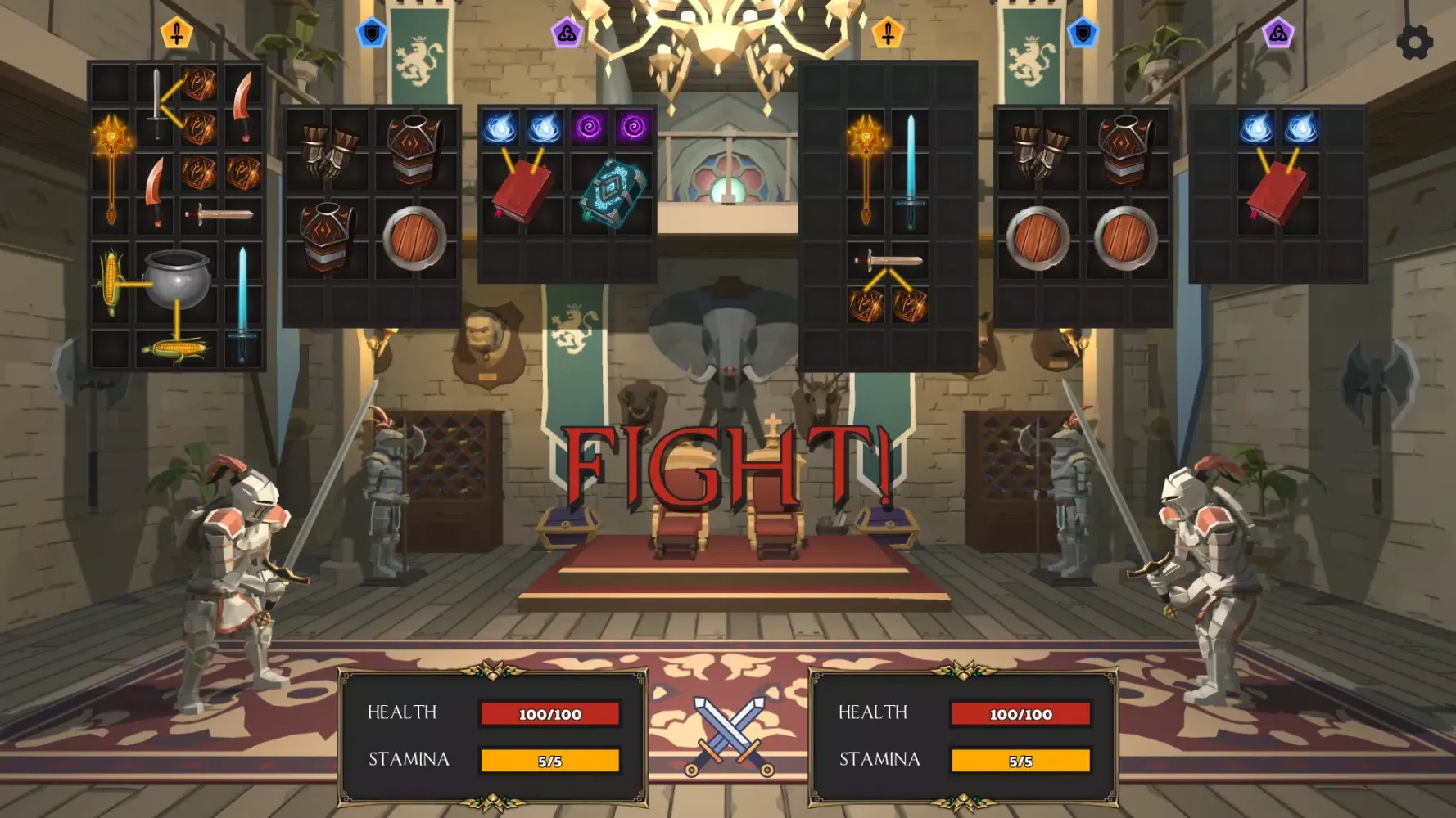 Capturas de tela do Backpack Duels