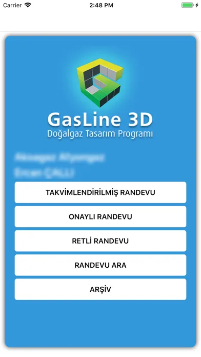 ภาพหน้าจอของ Gasline Mobil Randevu