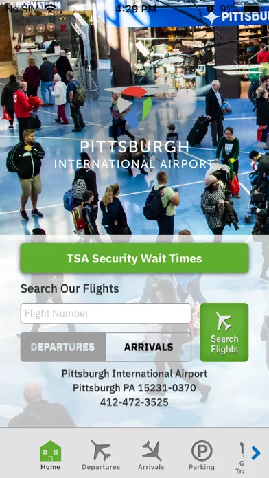 Pittsburgh Int'l Airport應用截圖