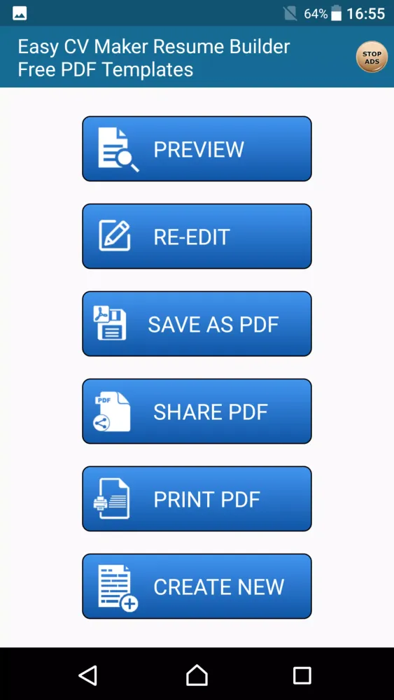 Captures d'écran de CV Maker Resume PDF Editor