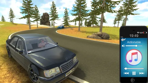 Benz E500 W124 Drift Simulator Screenshots