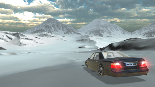 Benz E500 W124 Drift Simulator-screenshot-6