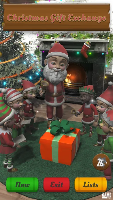 Tangkapan skrin Christmas Gift Exchange