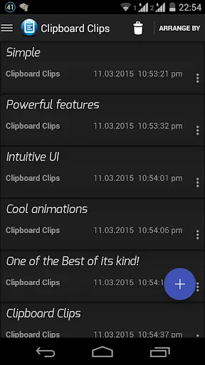 Zrzuty ekranu Clipboard Clips