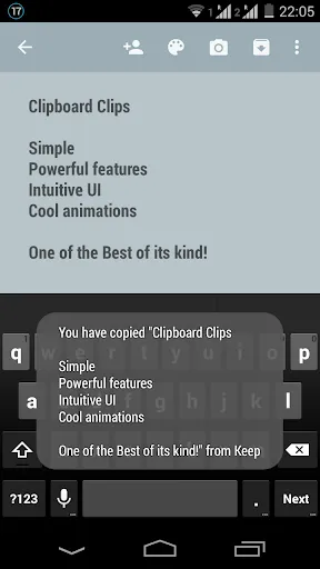 Zrzuty ekranu Clipboard Clips