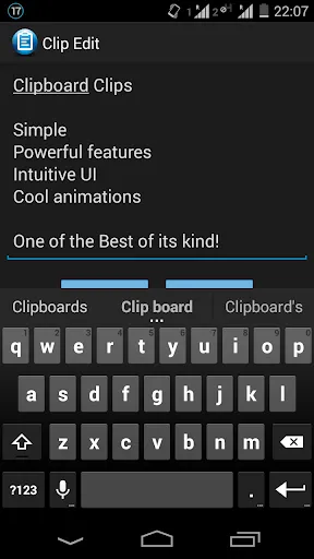Zrzuty ekranu Clipboard Clips