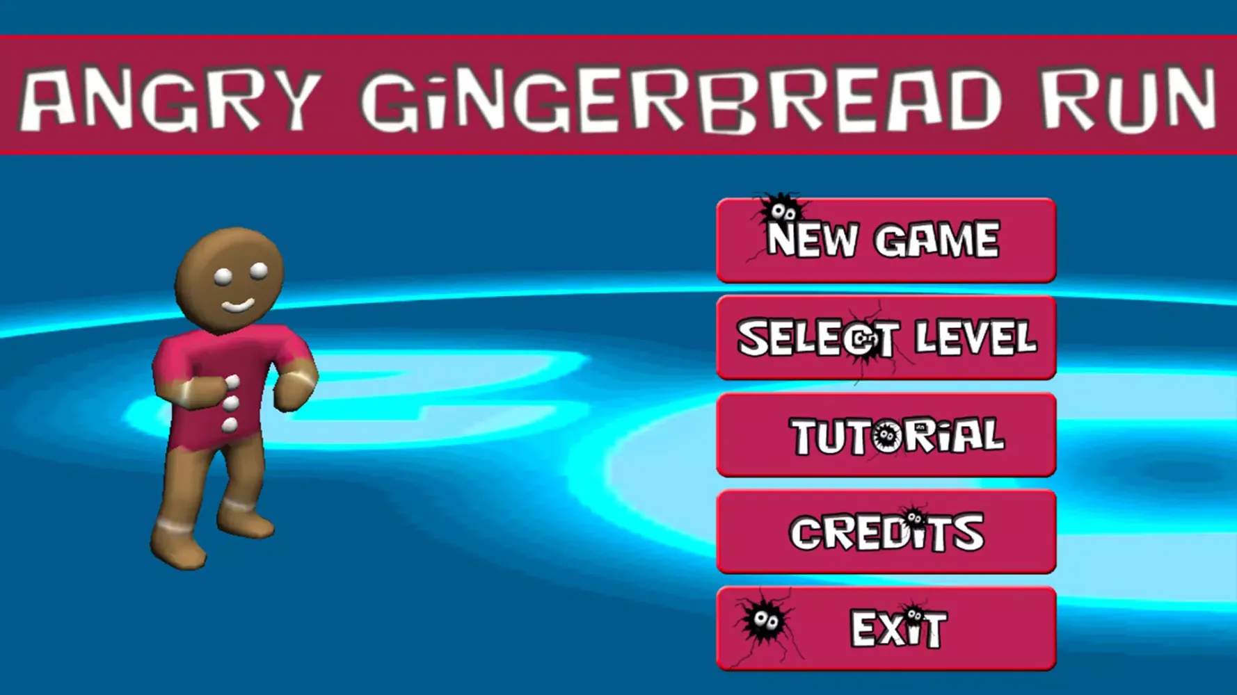 Скриншоты Angry gingerbread run