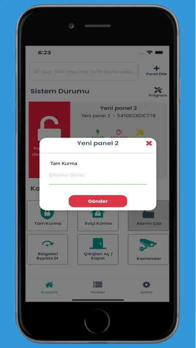Alarm Panelim PRO Screenshots