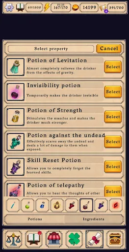 Скриншоты Potion shop: Alchemy Simulator