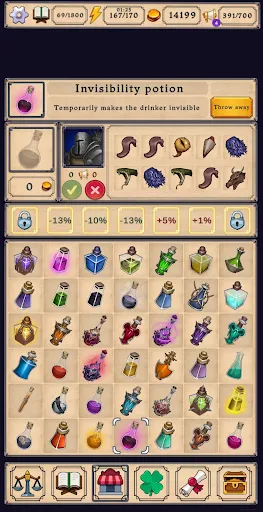 Скриншоты Potion shop: Alchemy Simulator