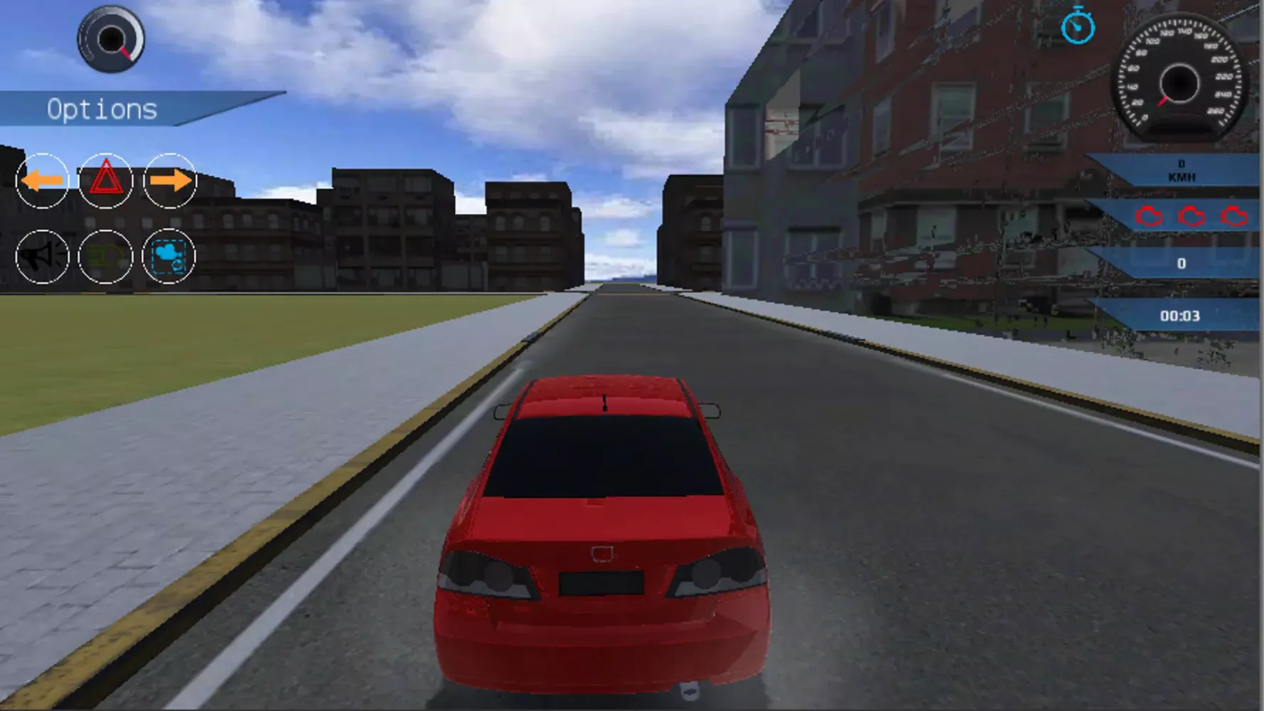 Honda Civic Car Drive Game应用截图