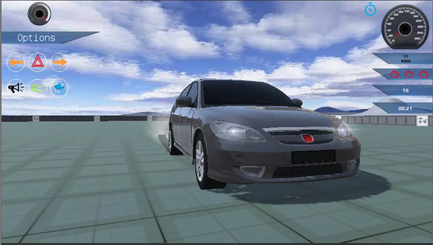 Honda Civic Car Drive Game应用截图