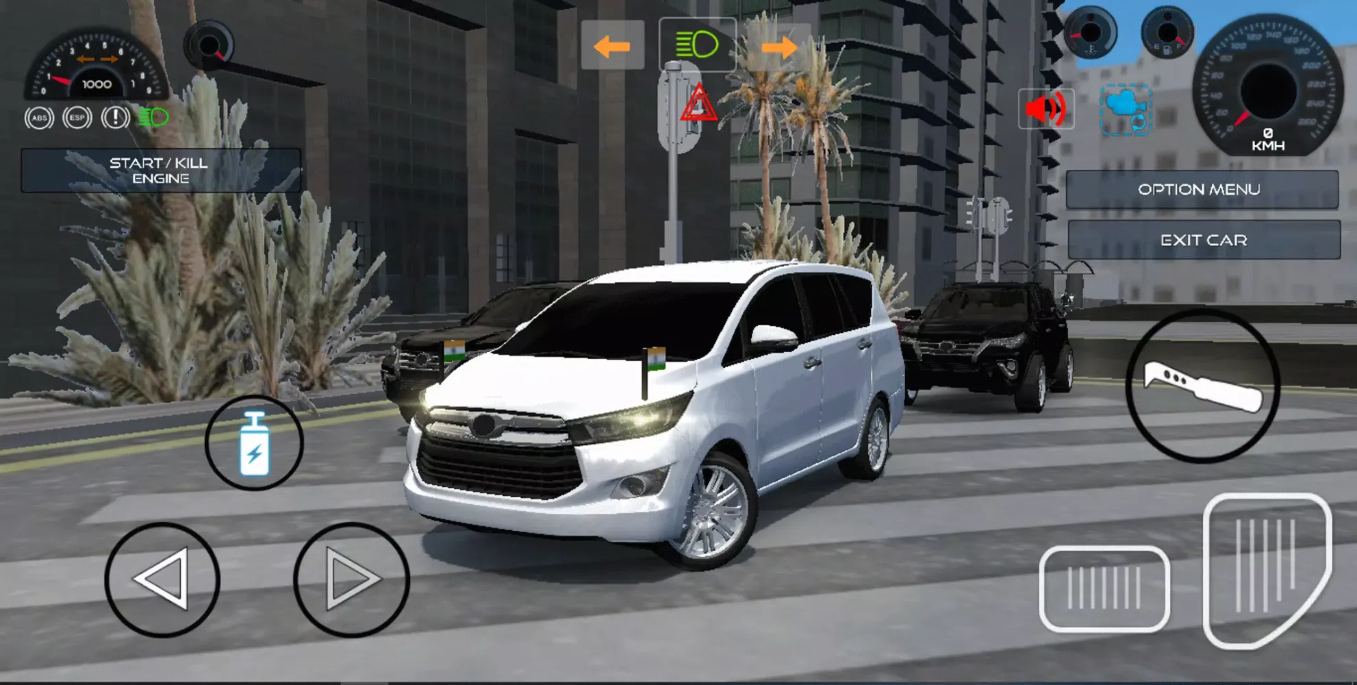 Capturas de tela do Toyota Innova Multiplayer Game