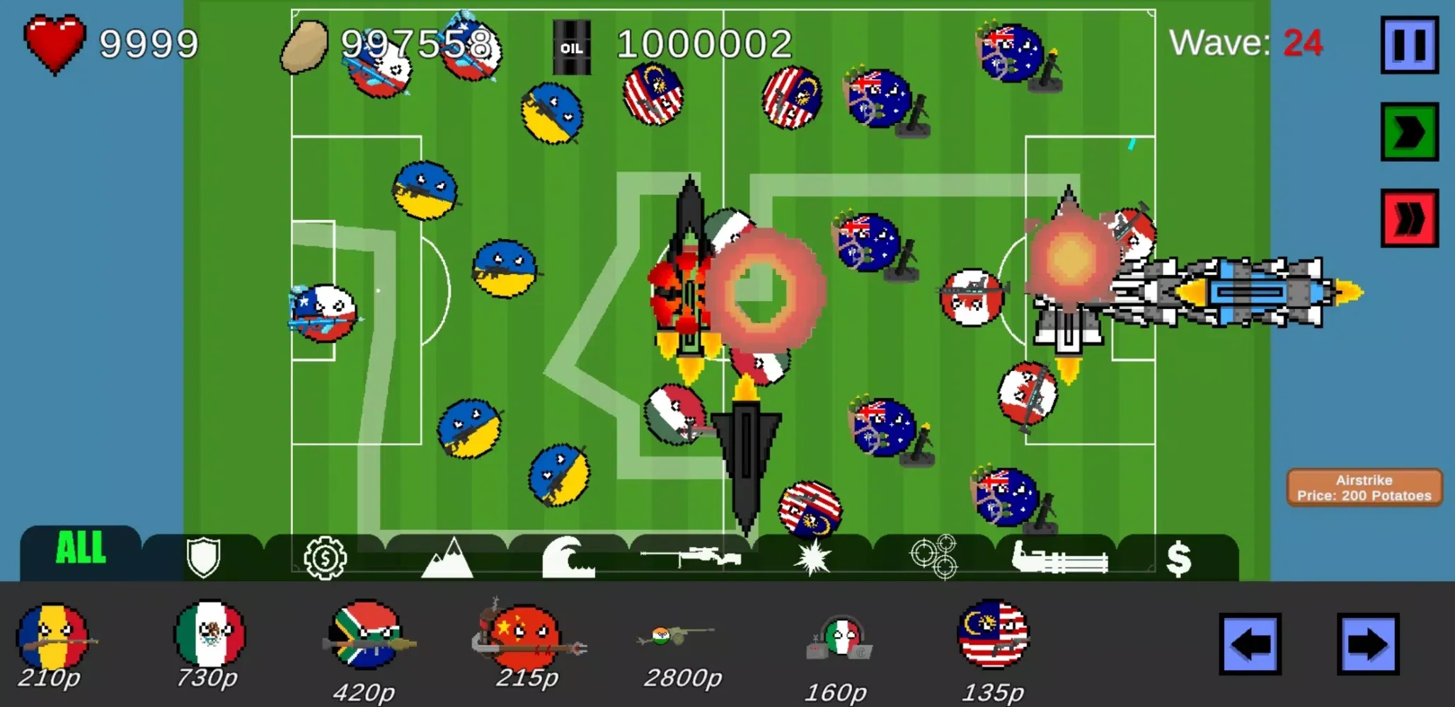 Countryballs: Tower Defense 스크린샷
