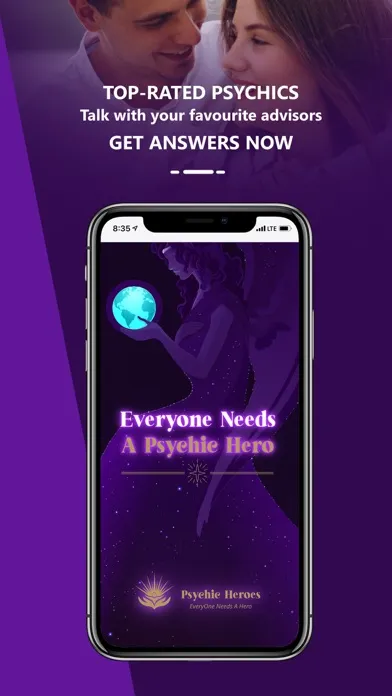 PsychicHeroes Psychic Readings应用截图