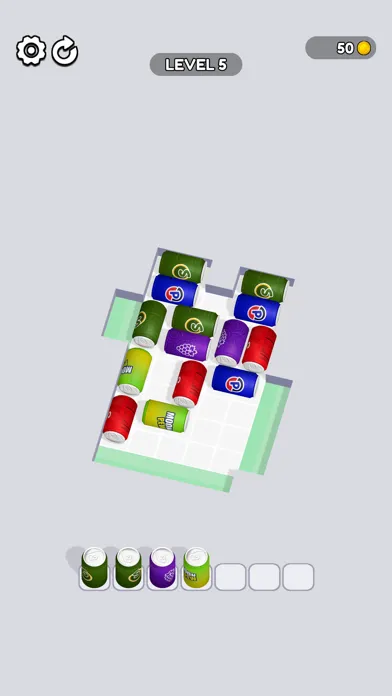 Tangkapan skrin Bottle Jam 3D
