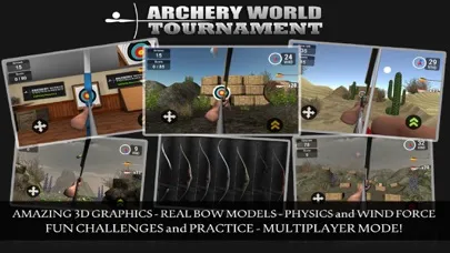 Tangkapan layar Archery World Tournament
