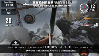 Tangkapan layar Archery World Tournament
