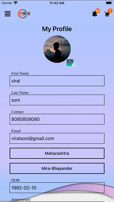Maruti Electronics Store Screenshots