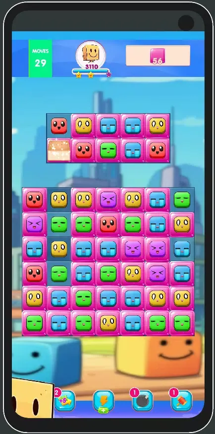 Match3: Fun Emoji Smile سکرین شاٹس
