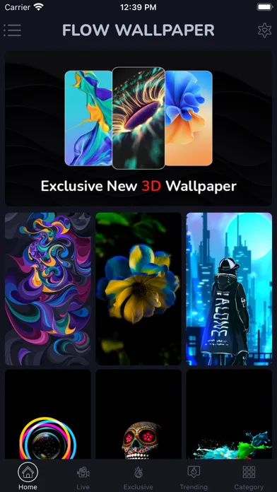 Flow HD Wallpapers for iPhone স্ক্রিনশট