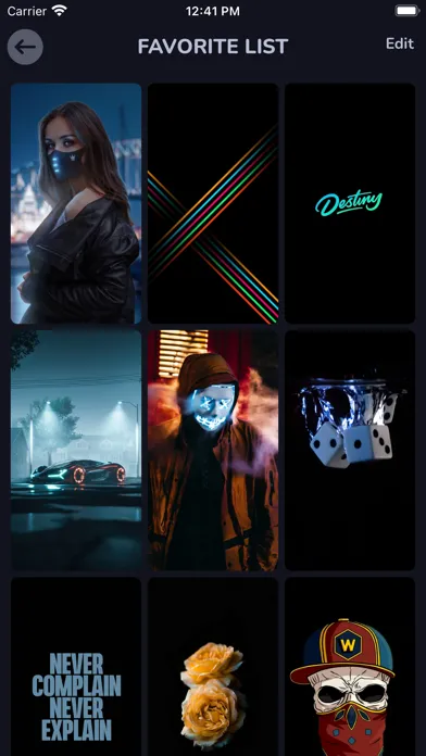 Flow HD Wallpapers for iPhone স্ক্রিনশট
