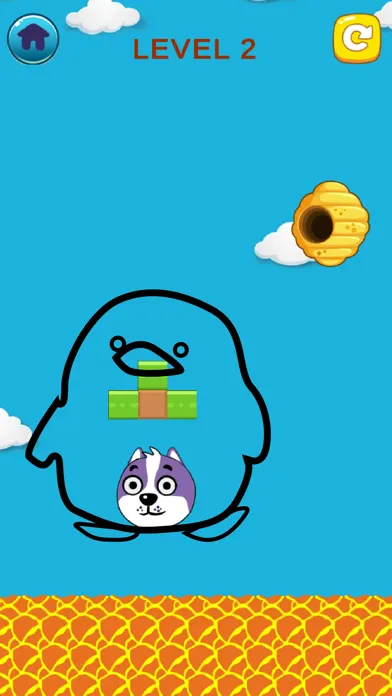 Screenshot di Save Doggie Puzzle Game