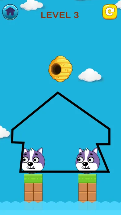 Screenshot di Save Doggie Puzzle Game