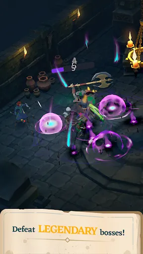 Tangkapan layar Idle Dungeon Raiders