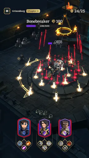 Tangkapan layar Idle Dungeon Raiders
