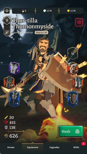 Tangkapan layar Idle Dungeon Raiders