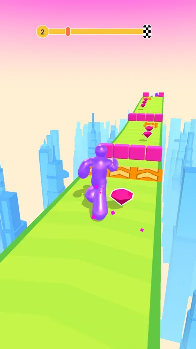 Capturas de tela do Blob Guys 3D - Stumble Man Run
