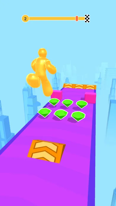 Capturas de tela do Blob Guys 3D - Stumble Man Run