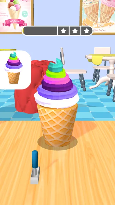 Dessert Fever 3D - Ice Cream! স্ক্রিনশট