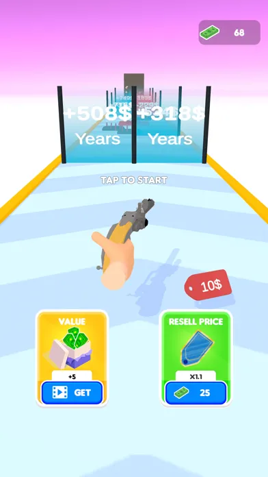 Perfect Gun Craft - Stack Run سکرین شاٹس
