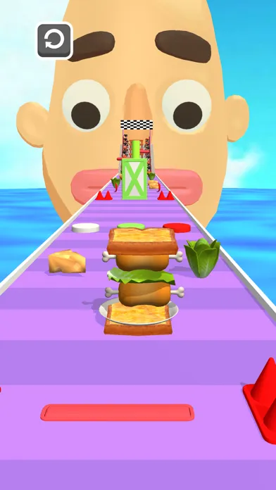 Capturas de pantalla de Sandwich Honey 3D - Stack Rush