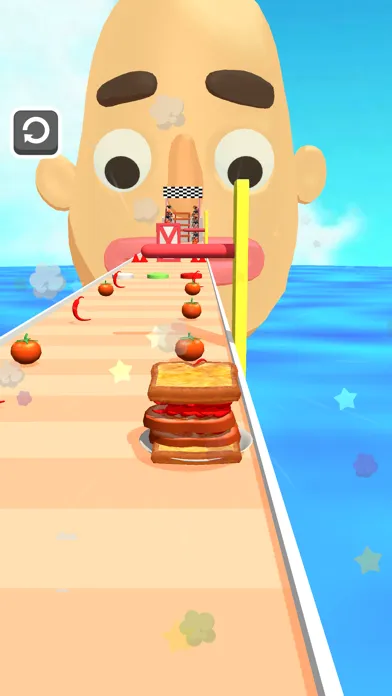 Capturas de pantalla de Sandwich Honey 3D - Stack Rush