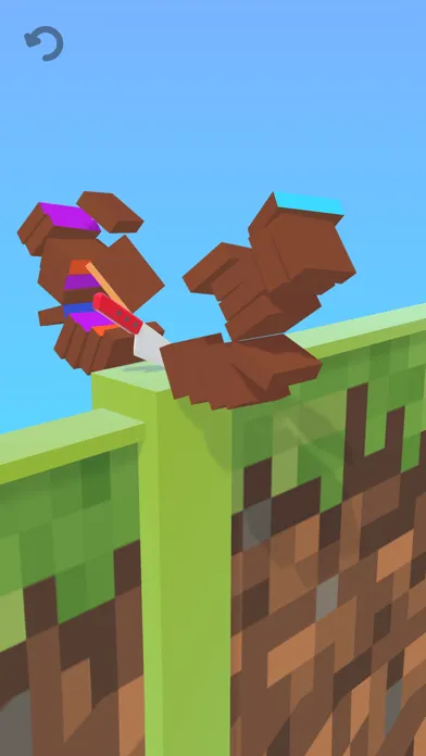 Capturas de tela do Slice Please - Flip Knife Run