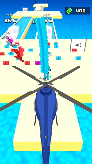 Tile Busters 3D -Survivor Race سکرین شاٹس