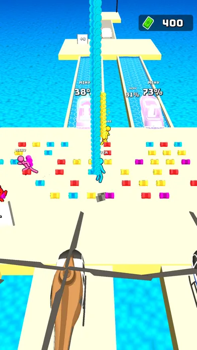 Tile Busters 3D -Survivor Race سکرین شاٹس