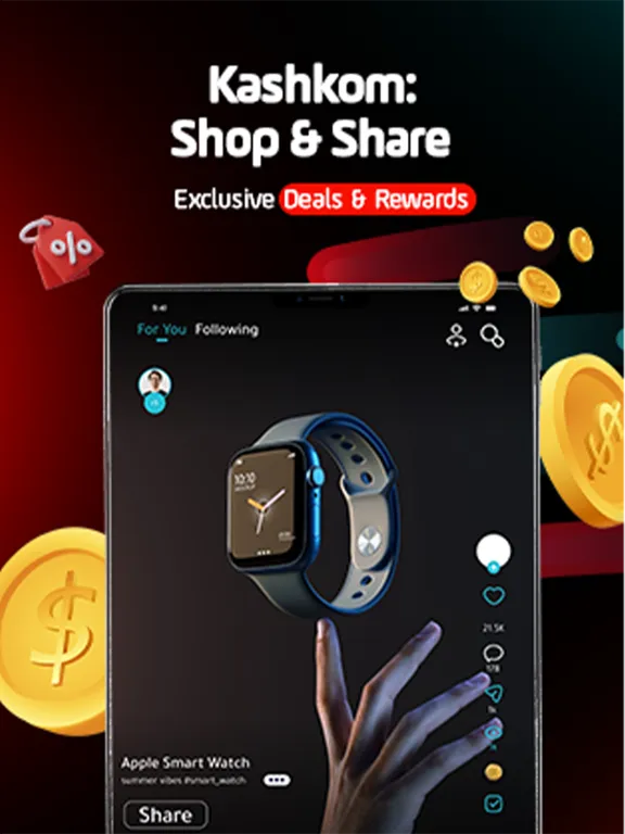 Capturas de pantalla de Kashkom - Shop & Share iPad 
