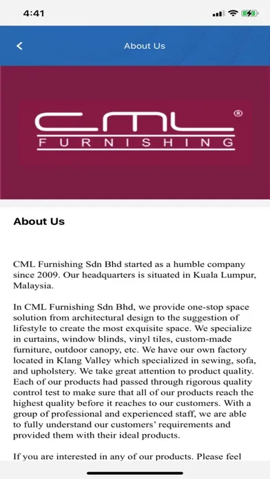 CML Furnishing应用截图