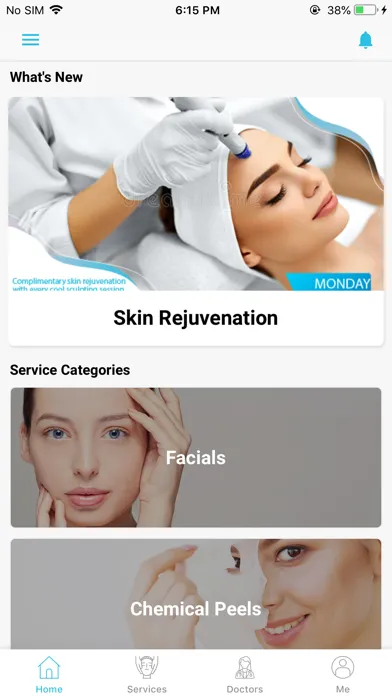 Captures d'écran de Derma Medical Center