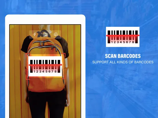 QR Code Reader & QR Scanner iPad Screenshots