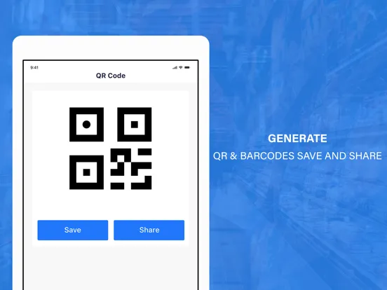 QR Code Reader & QR Scanner iPad Screenshots